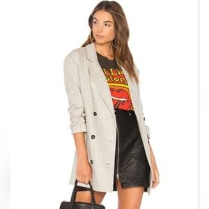 Line & Dot Bon Blazeri in Gray